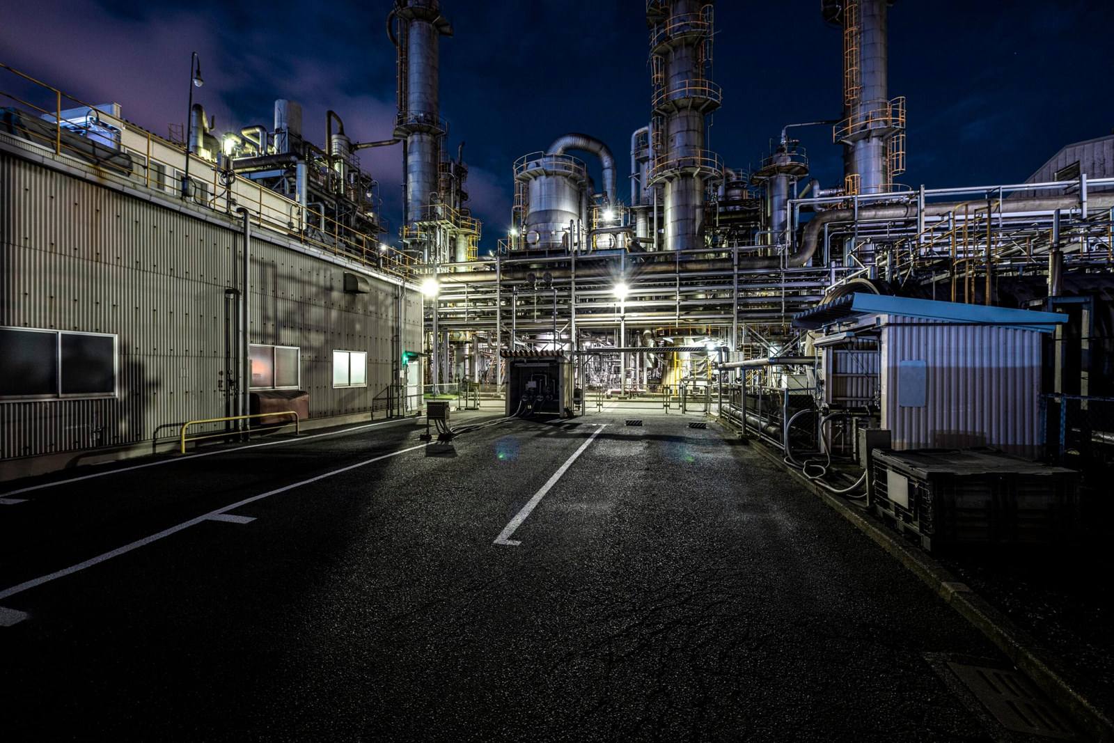 environmental pollution factory exterior night 3 scaled